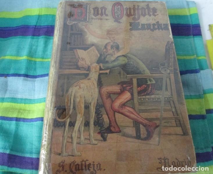 Libros antiguos: Libro de Don Quijote de la Mancha de Miguel de Cervantes Saavedra