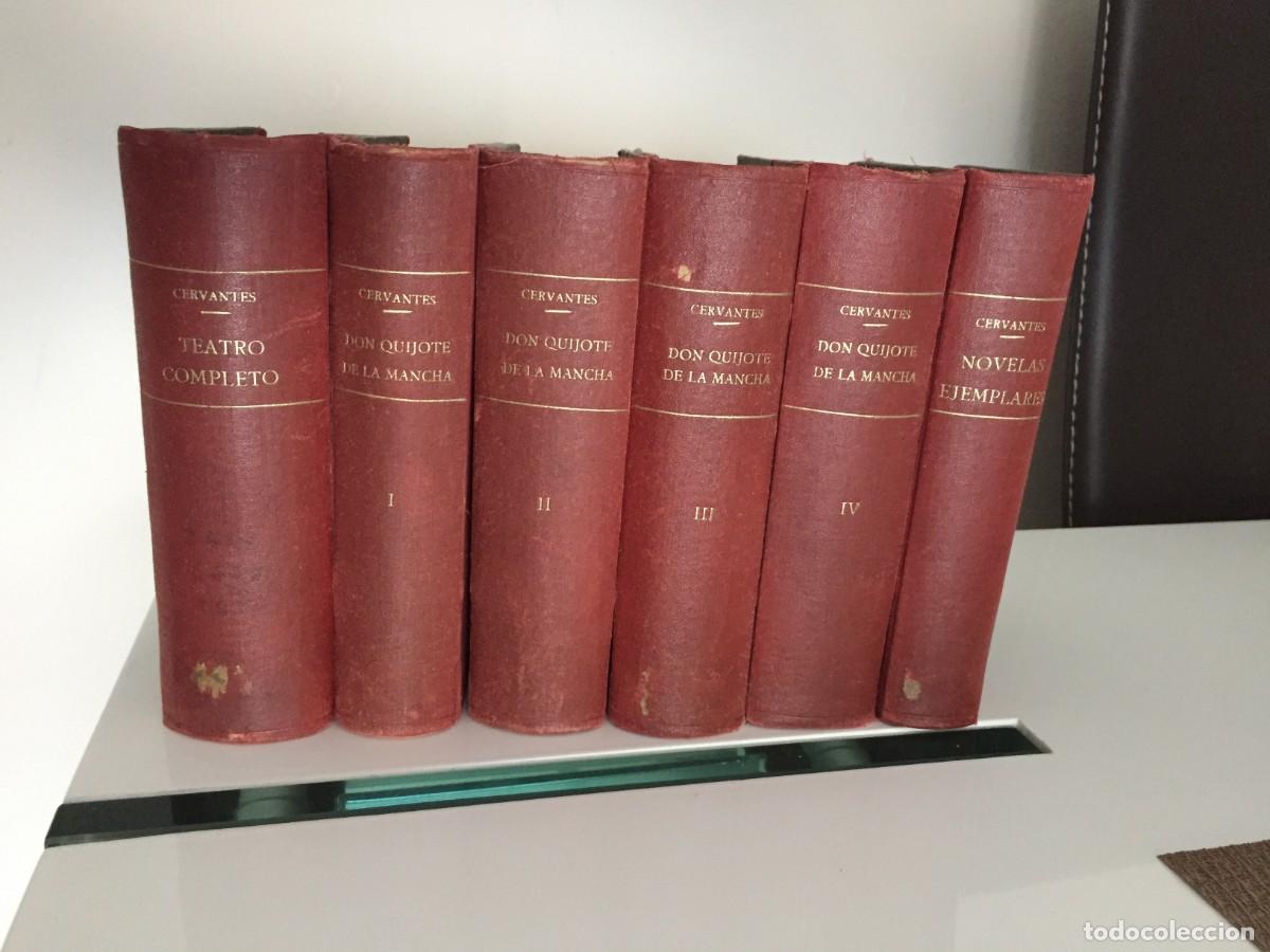 Libros antiguos: Colecci&oacute;n Miguel de Cervantes - Biblioteca Cl&aacute;sica sucesores Hernando - Don Quijote, Teatro, Novelas