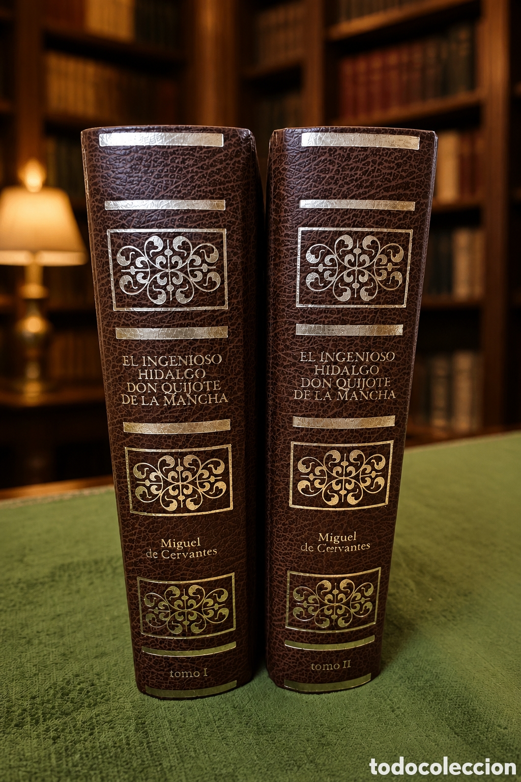 Libros antiguos: Edici&oacute;n cl&aacute;sica de &rdquo;El Ingenioso Hidalgo Don Quijote de la Mancha&rdquo; de Miguel de Cervantes.