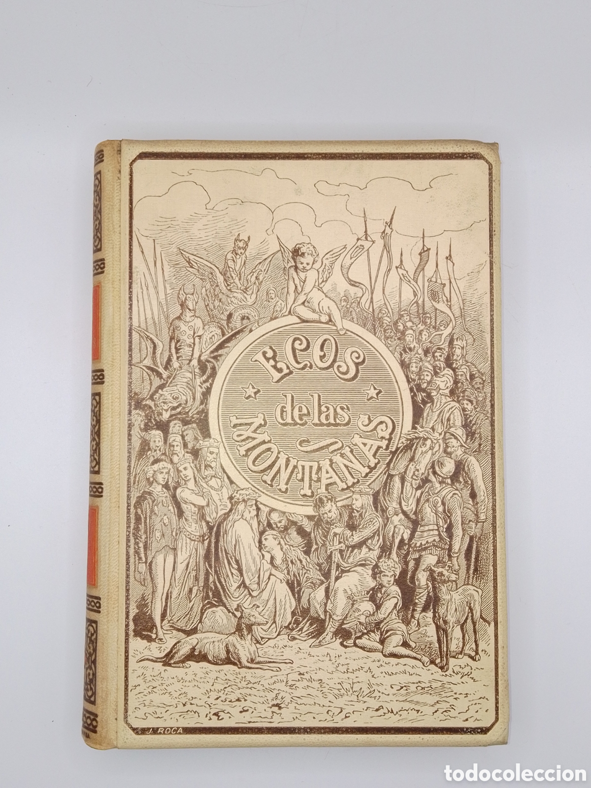 Libros antiguos: ECOS DE LAS MONTA&Ntilde;AS, JOS&Eacute; ZORRILLA. ILUSTRA. DOR&Eacute;. MONTANER Y SIM&Oacute;N. BARCELONA, 1894