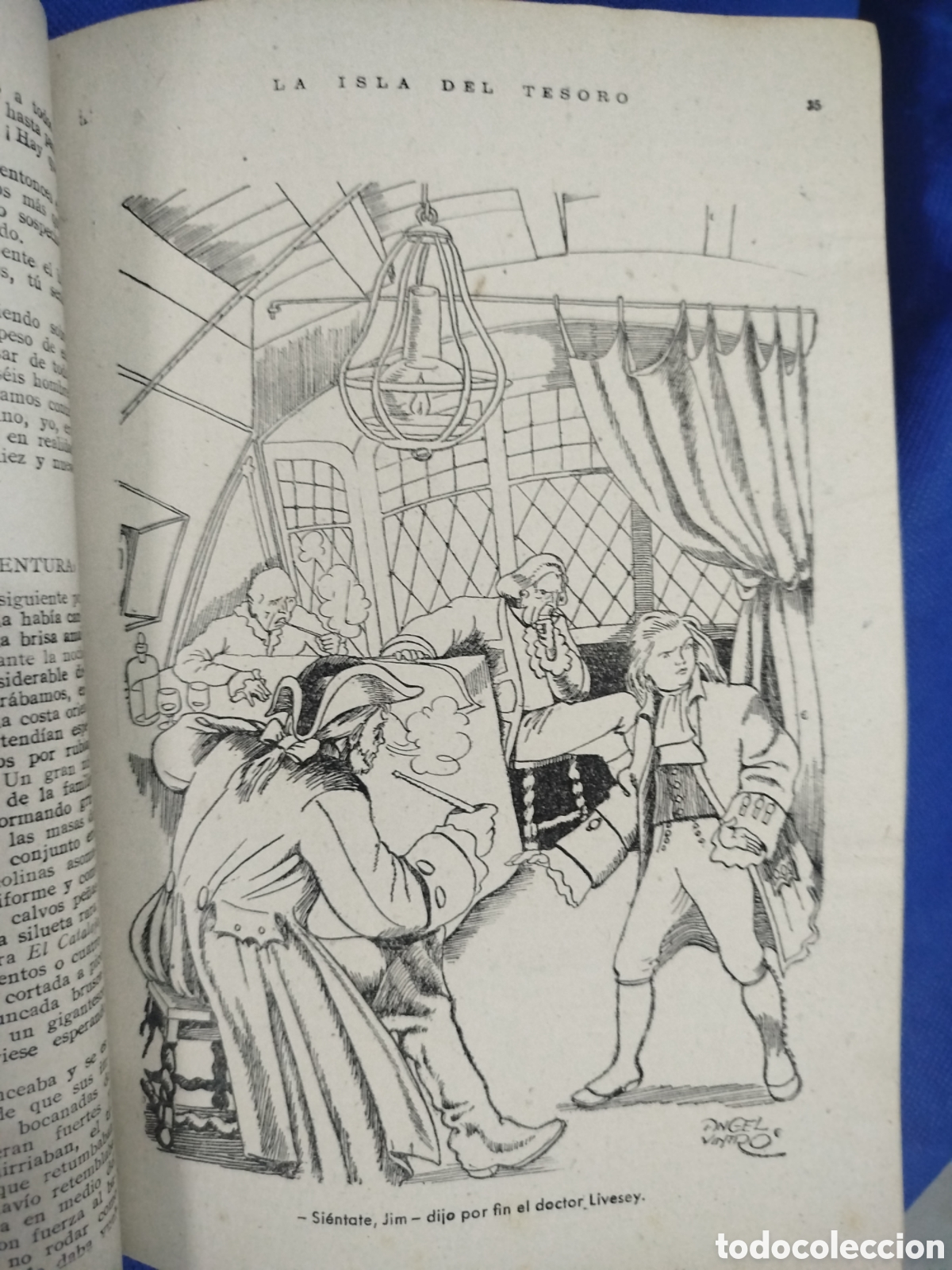 Libros antiguos: R. L. Stevenson, La isla del tesoro - Foto 3