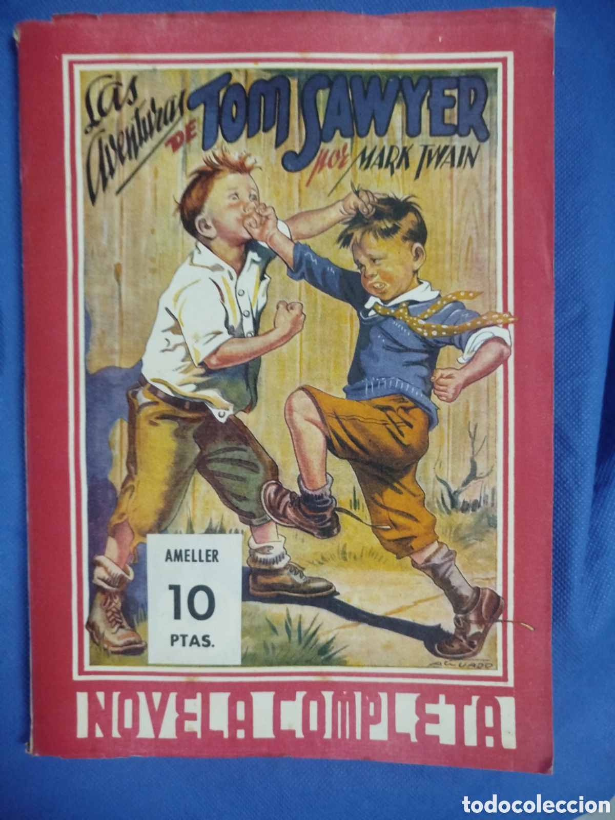 Libros antiguos: Mark Twain, Las aventuras de Tom Sawyer - Foto 1