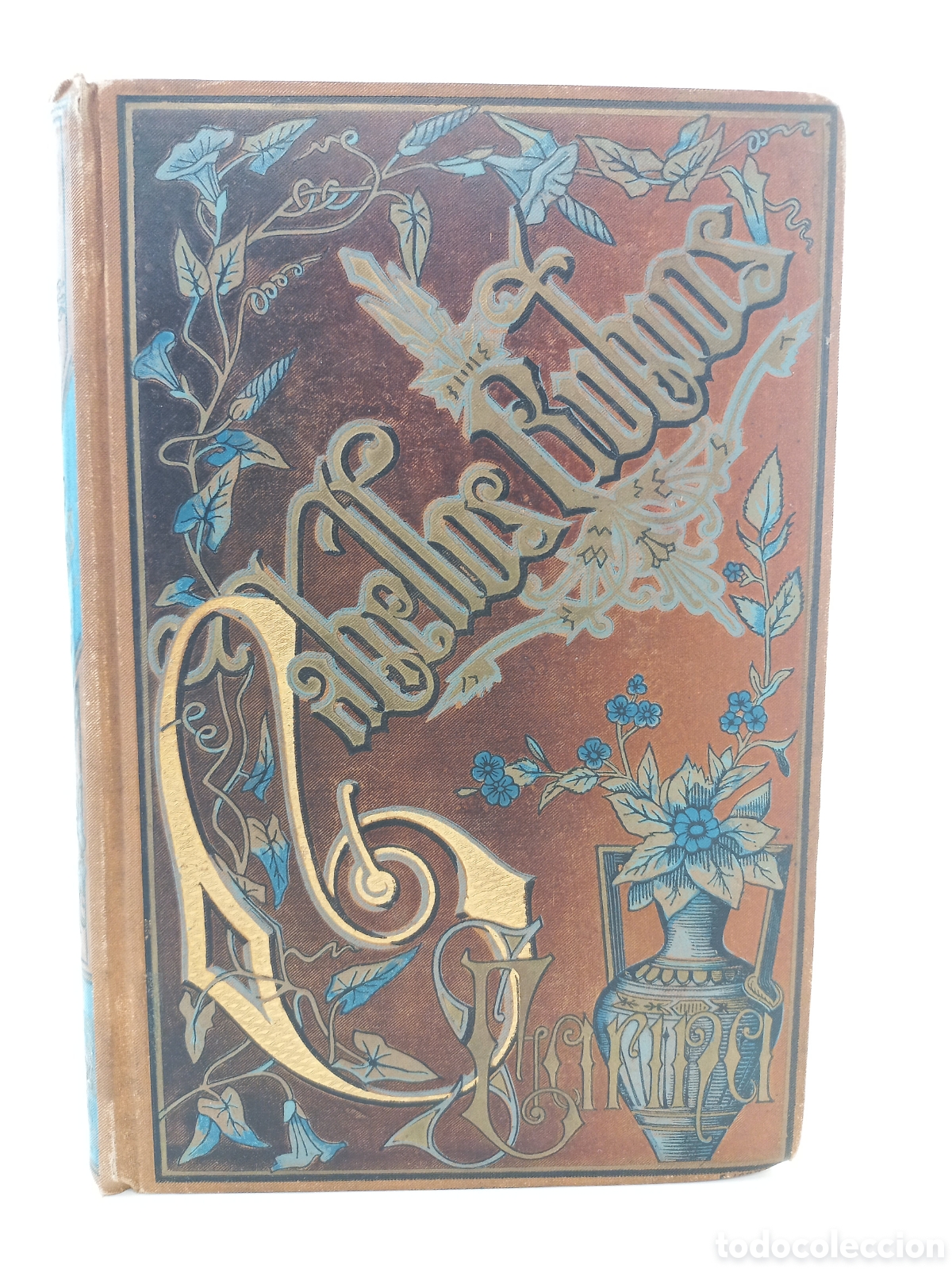 Libros antiguos: Cabellos Rubios. Salvador Harina. Biblioteca Arte y Letras, 1886. Ilustrado.