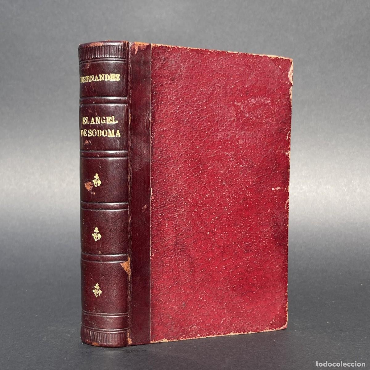 Libros antiguos: A&ntilde;o 1929 - El &aacute;ngel de Sodoma - Alfonso Hern&aacute;ndez-Cat&aacute; - homosexualidad - Cuba