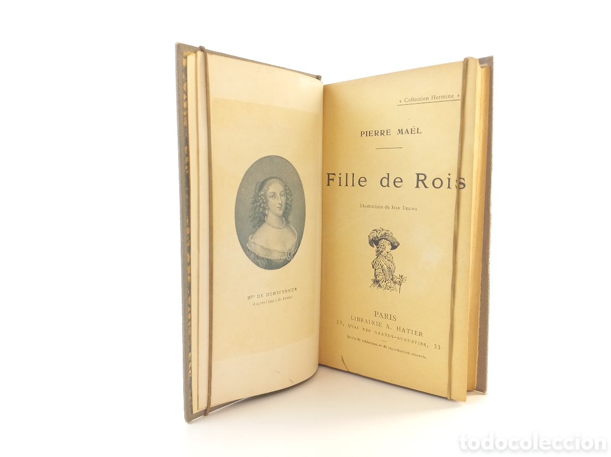 Libros antiguos: Fille de Rois. Pierre Mael. Librairie Hatier. Non dat&eacute;. - Foto 5