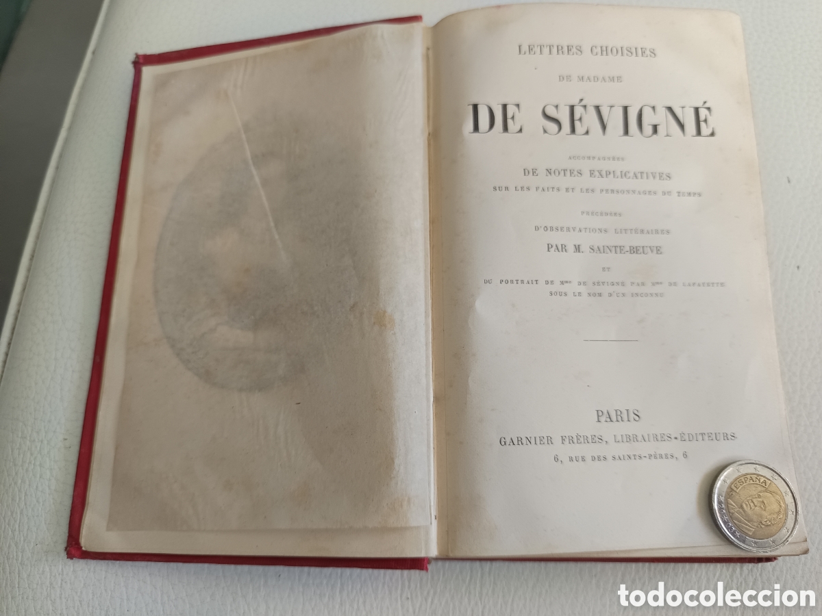 Libros antiguos: Madame de Sevigne libro - Foto 3