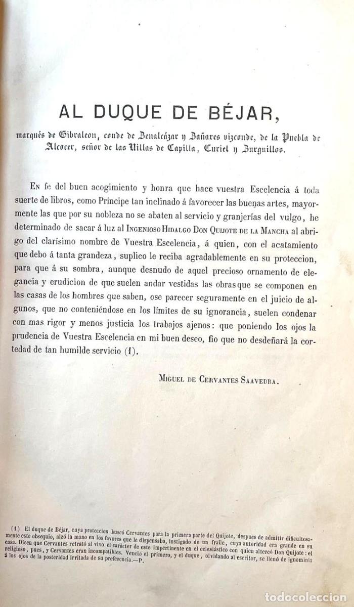 Libros antiguos: Don Quijote. A&ntilde;o 1864 - Foto 3
