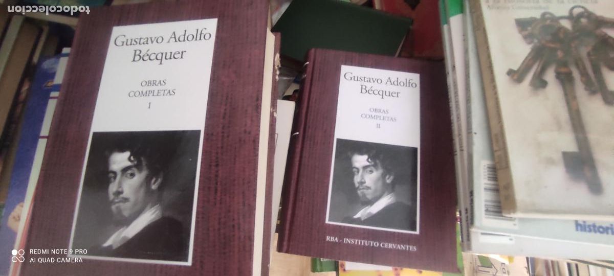 Libros antiguos: B&eacute;cquer. Obras completas. Rba. Instituto Cervantes - Foto 1