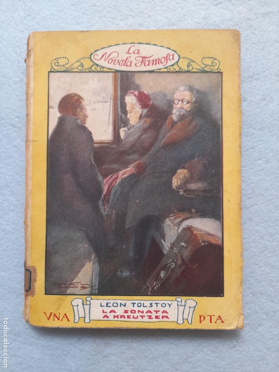 Libros antiguos: La Sonata a Kreutzer. Le&oacute;n Tolstoy. - Foto 1