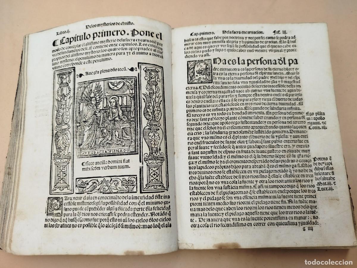 Libros antiguos: SUBIDA AL MONTE SION BERNARDINO DE LAREDO 1542 ILUSTRADO MISTICA UNICO
