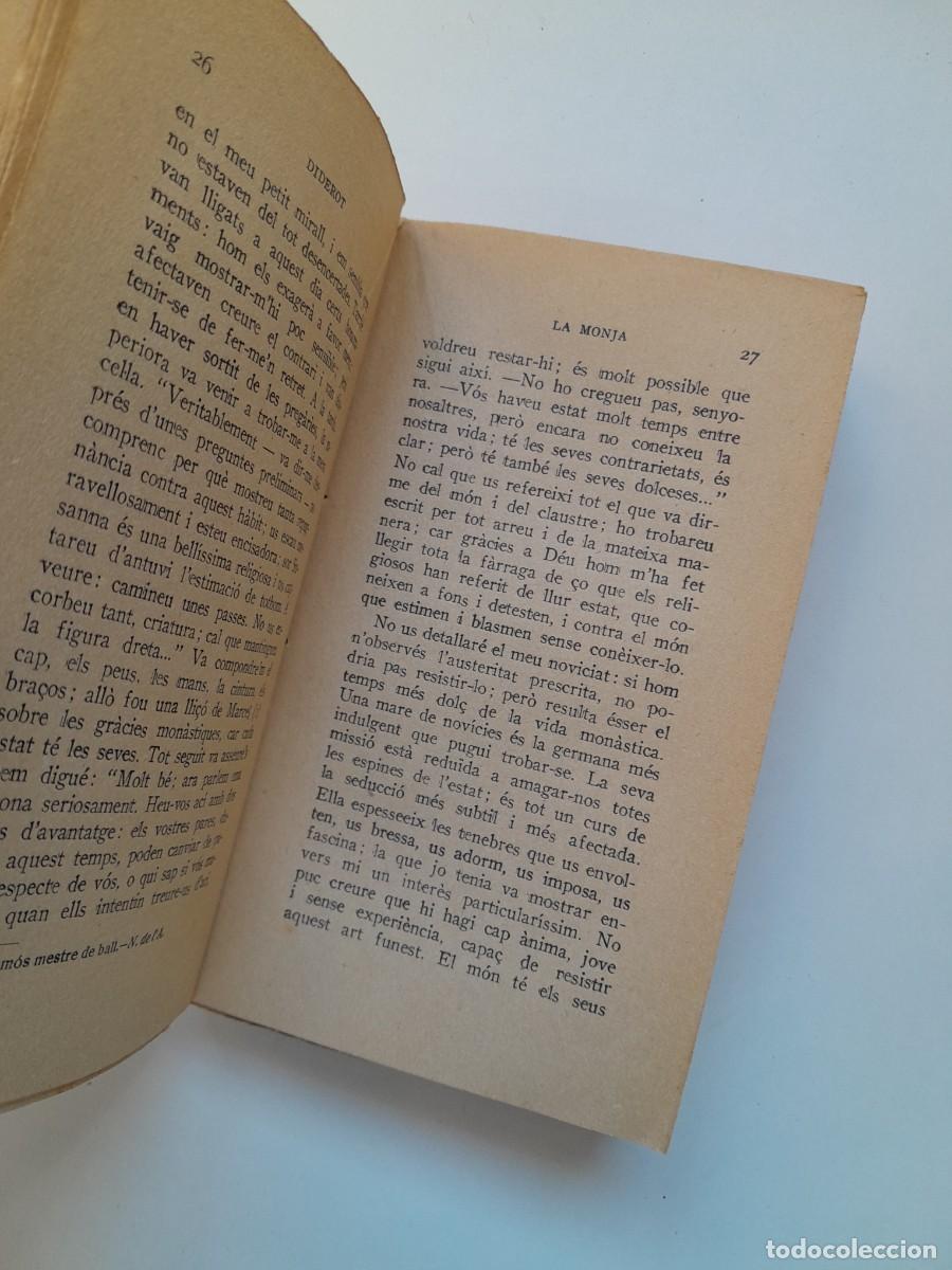 Libros antiguos: LA MONJA - DIDEROT (LIB. ANTONI L&Oacute;PEZ, c. 1930) - Foto 3