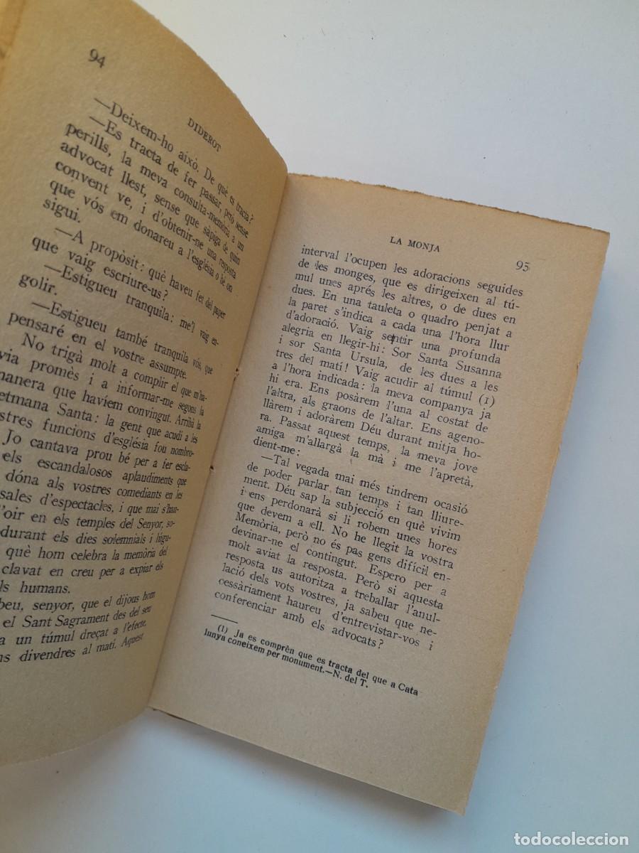 Libros antiguos: LA MONJA - DIDEROT (LIB. ANTONI L&Oacute;PEZ, c. 1930) - Foto 4