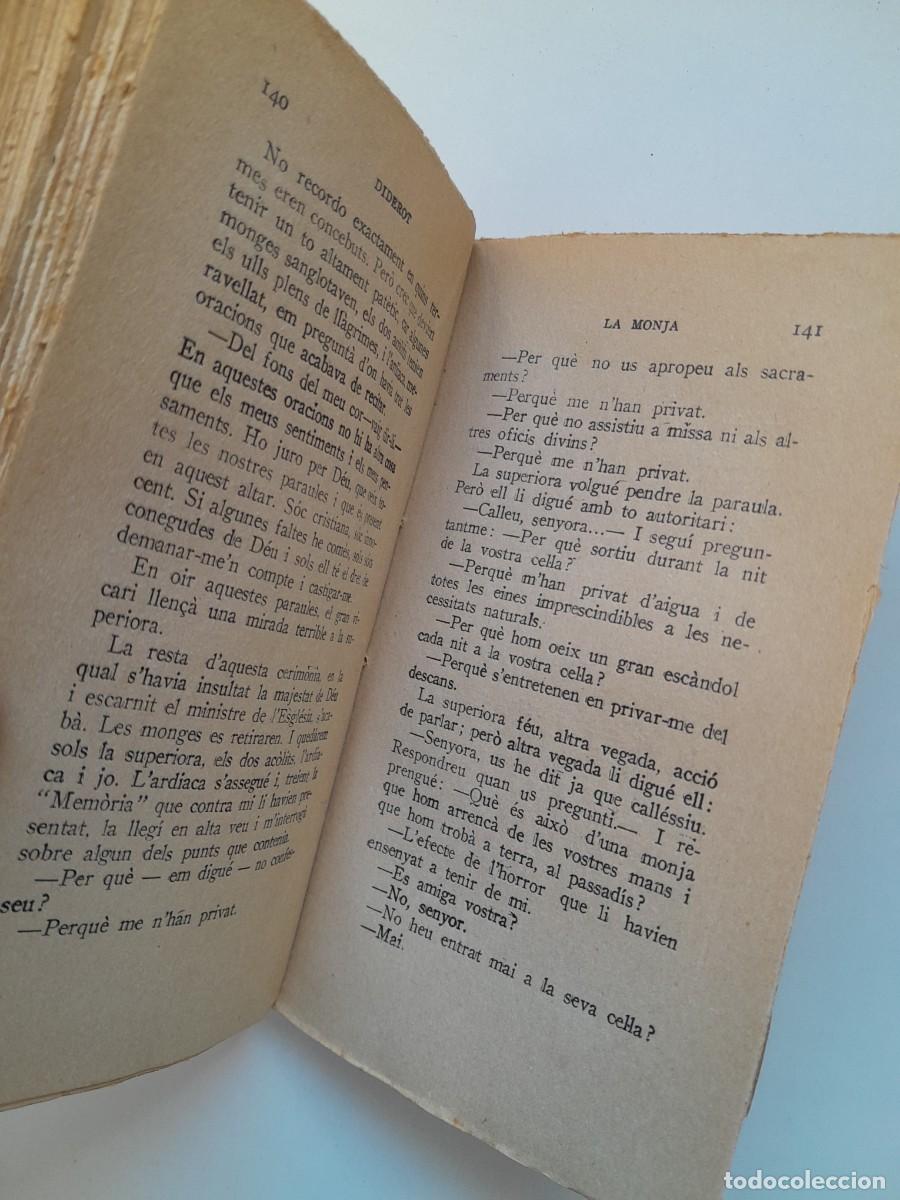 Libros antiguos: LA MONJA - DIDEROT (LIB. ANTONI L&Oacute;PEZ, c. 1930) - Foto 5