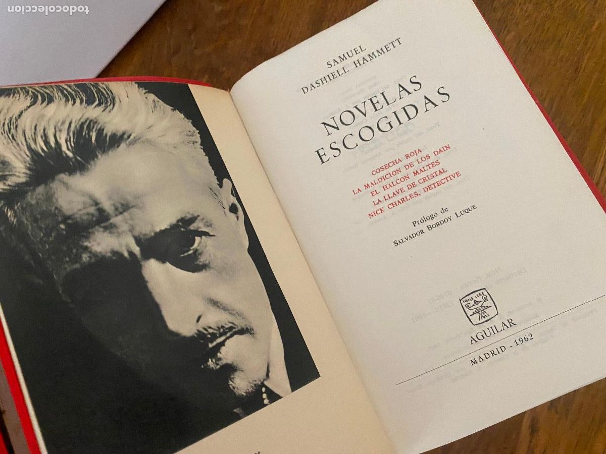 Libros antiguos: NOVELAS ESCOGIDAS - DASHIELL HAMMETT - AGUILAR / EL LINCE ASTUTO - 1962