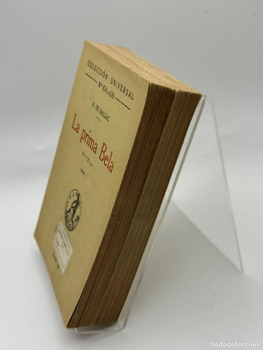 Libros antiguos: Lote La prima Bela - H. De Balzac - Foto 2