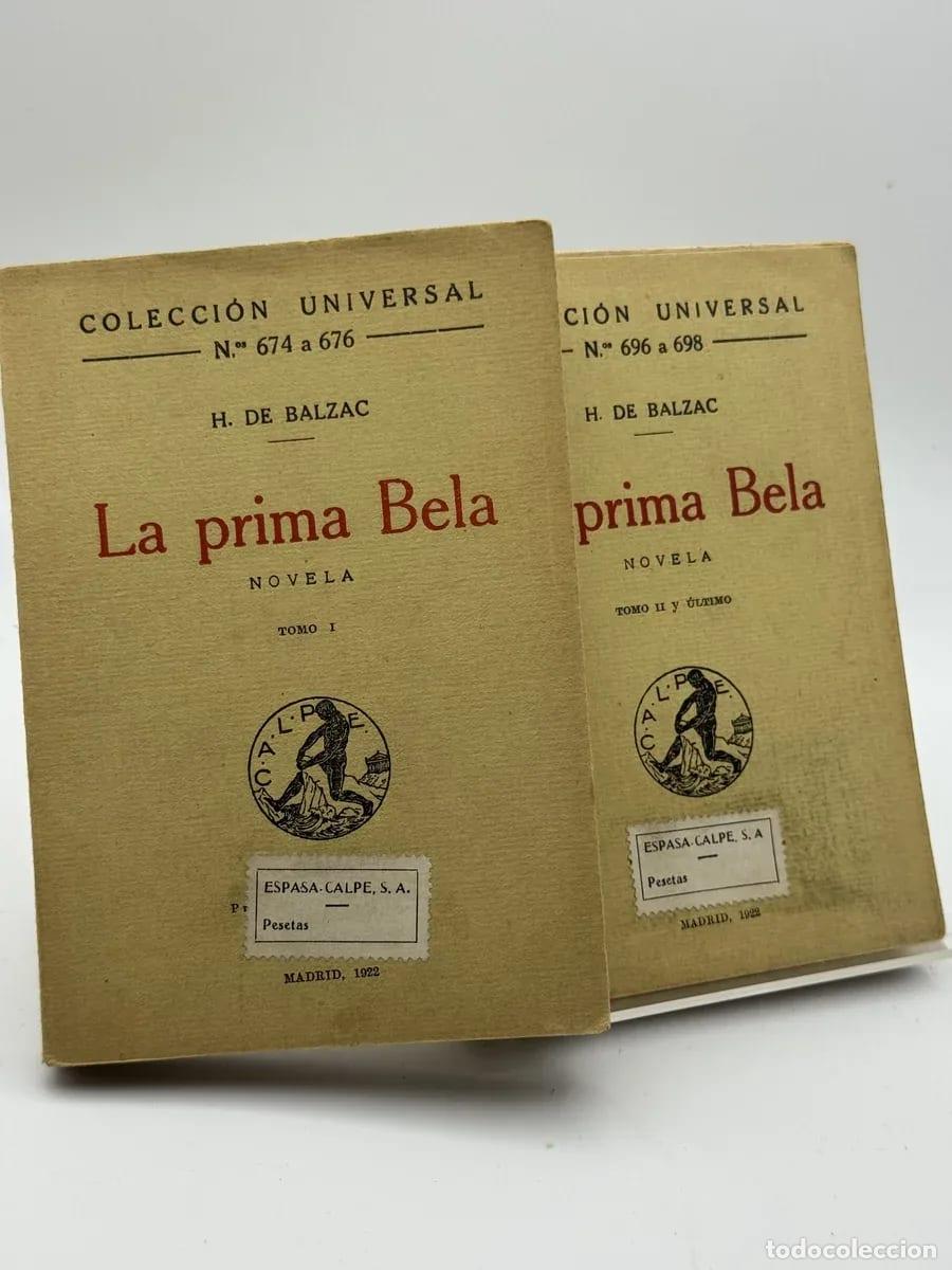 Libros antiguos: Lote La prima Bela - H. De Balzac - Foto 1