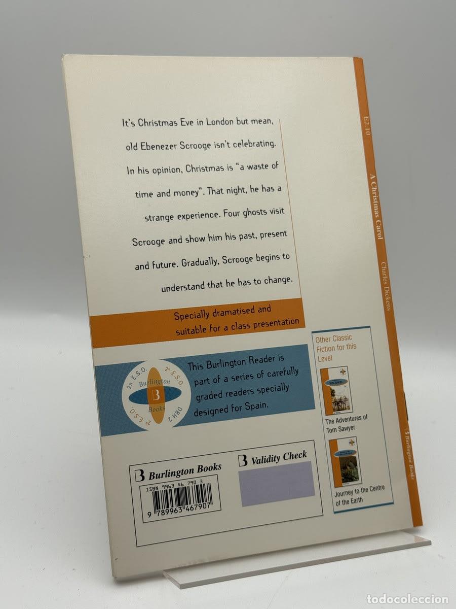 Libros antiguos: Christmas Carol - Charles Dickens - Foto 2