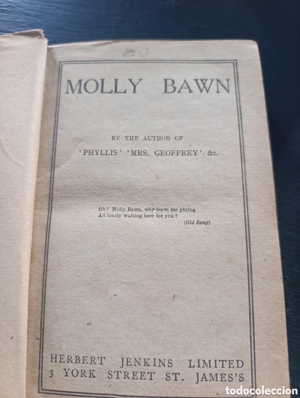 Libros antiguos: MOLLY BAWN By MRS HUNGERFORD - Foto 1