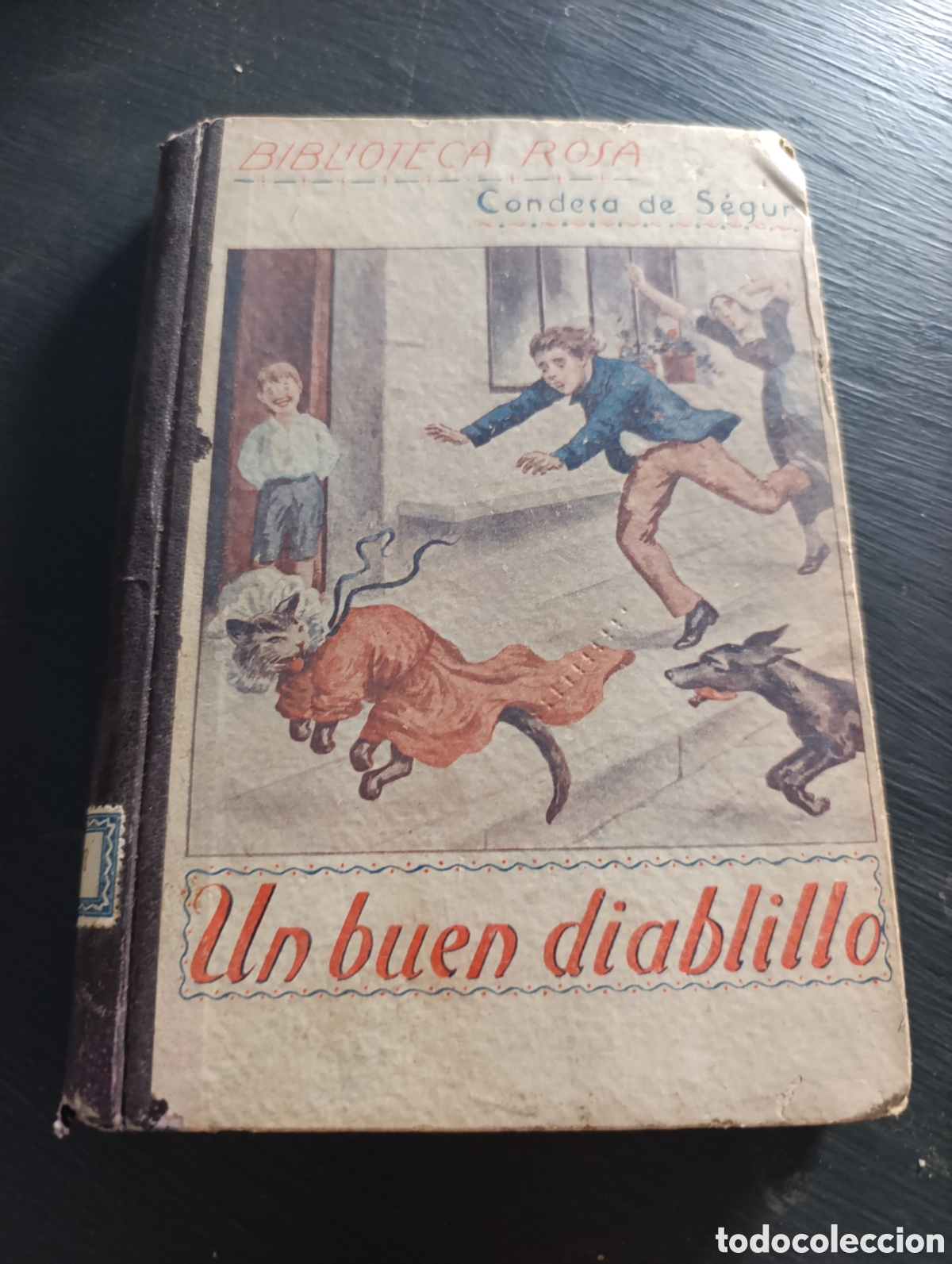 Libros antiguos: Un buen diablillo POR LA SRA. CONDESA DE S&Eacute;GUR