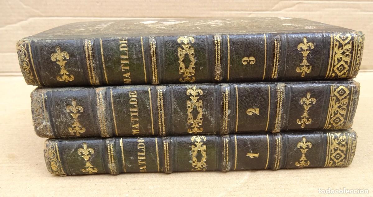 Livres anciens: MATILDE Eugenio Sue 3 Tomos Sevilla 1845