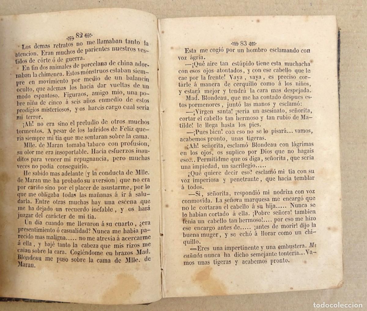 Libros antiguos: MATILDE Eugenio Sue 3 Tomos Sevilla 1845 - Foto 7