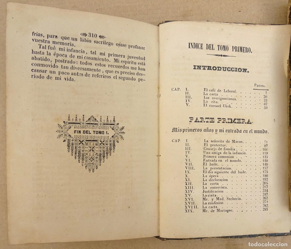 Libros antiguos: MATILDE Eugenio Sue 3 Tomos Sevilla 1845 - Foto 8