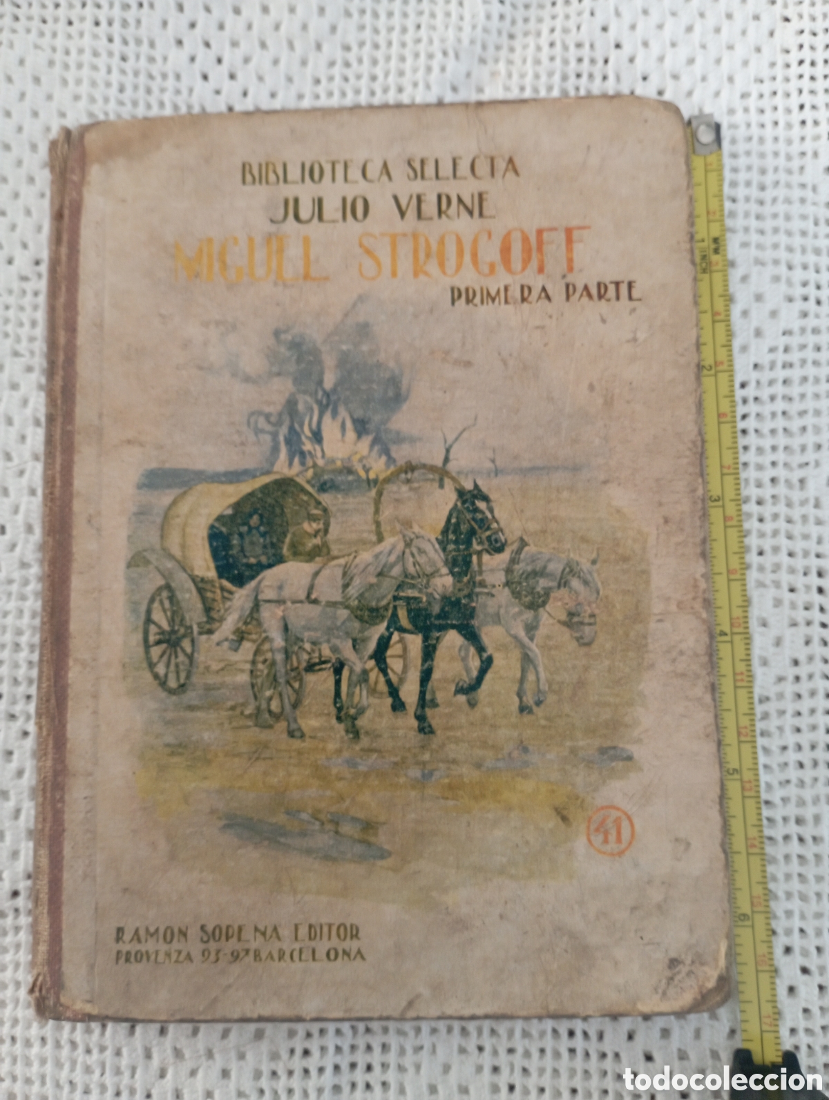 Libros antiguos: Miguel Strohoff primera parte - Foto 3