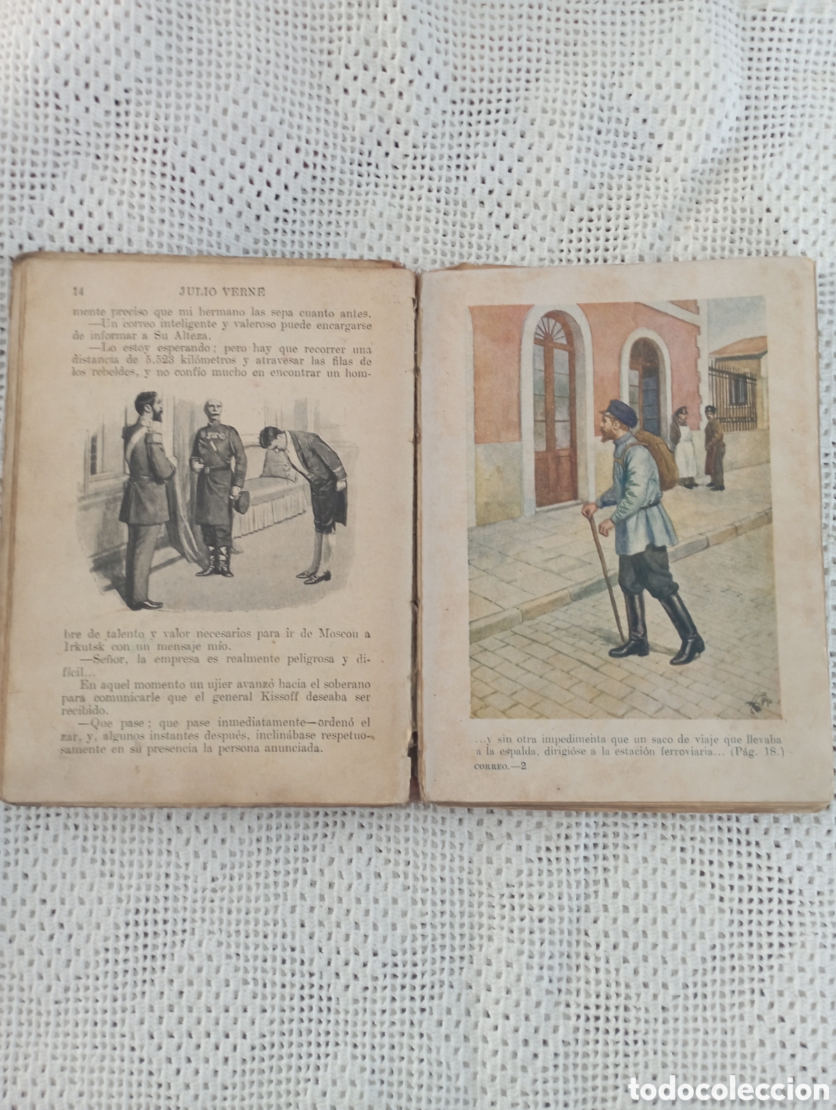 Libros antiguos: Miguel Strohoff primera parte - Foto 5