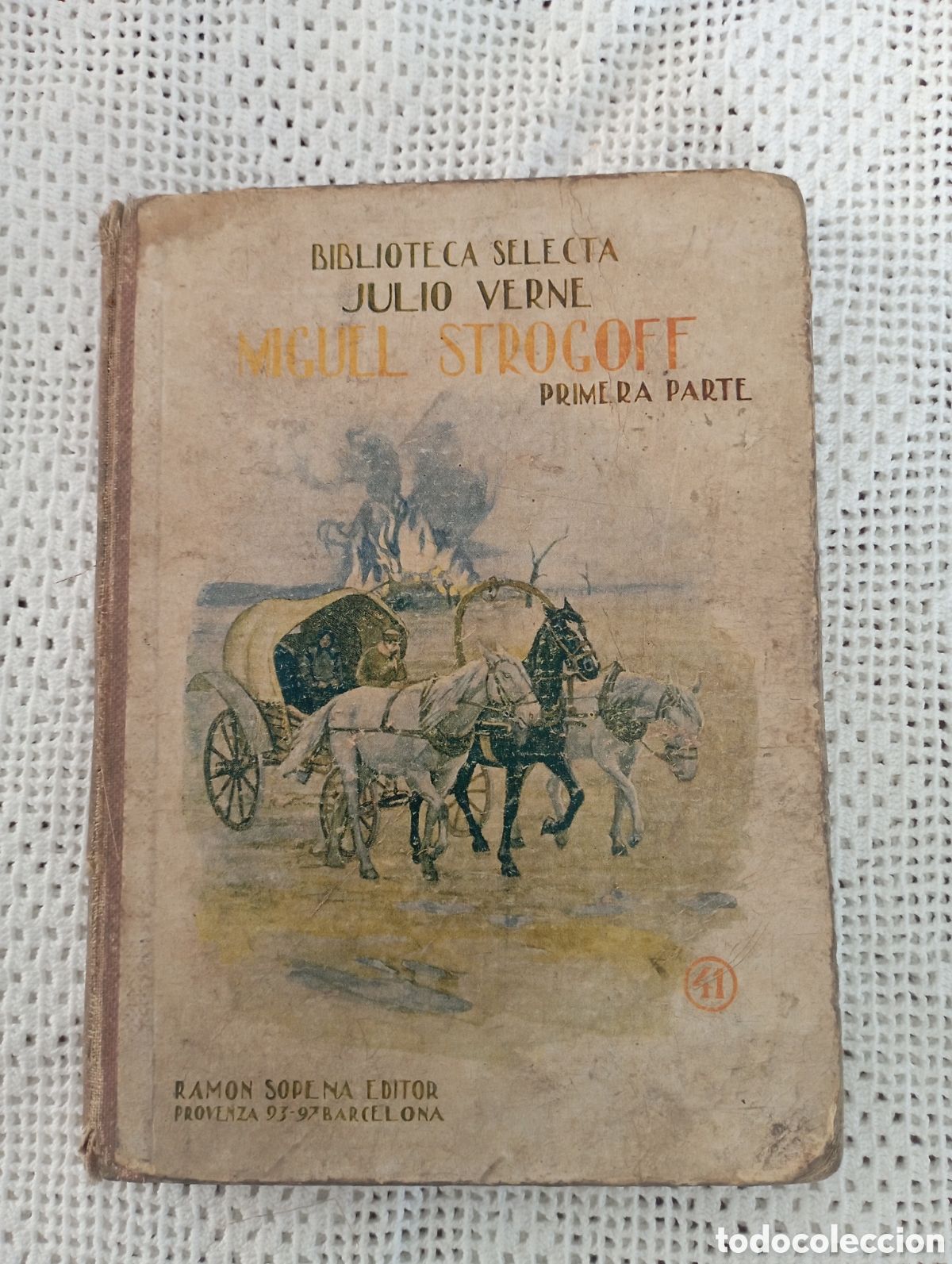 Libros antiguos: Miguel Strohoff primera parte - Foto 1