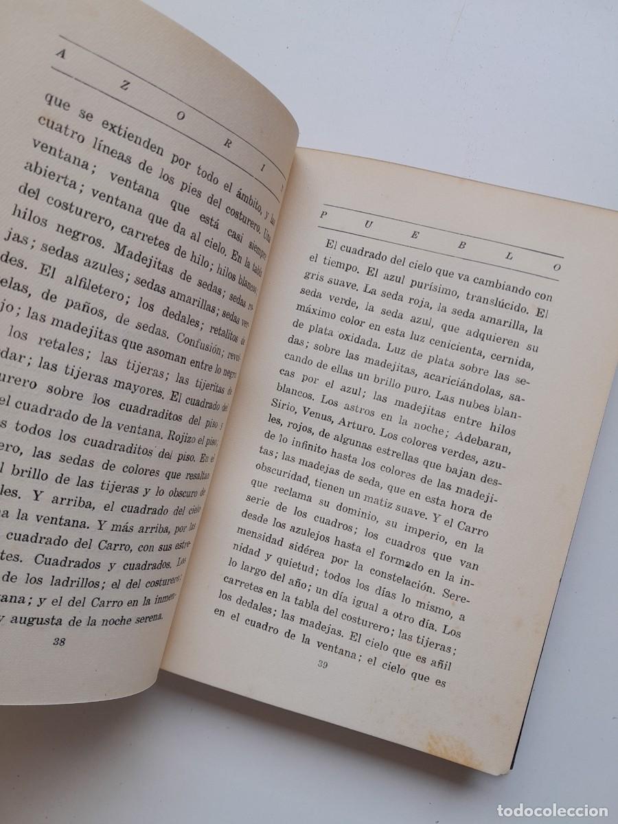Libros antiguos: PUEBLO (PRIMERA EDICI&Oacute;N) - AZOR&Iacute;N (BIB. NUEVA, 1930) - Foto 2