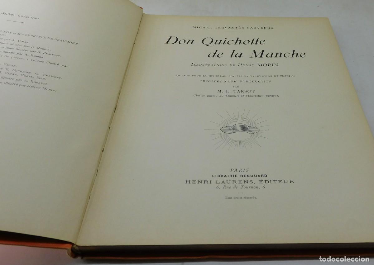 Libros antiguos: DON QUICHOTTE DE LA MANCHE 1903 PAR&Iacute;S - Foto 10