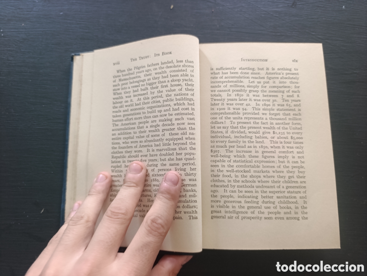 Libros antiguos: THE TRUST: ITS BOOK FLINT, HILL ETC. - Foto 2