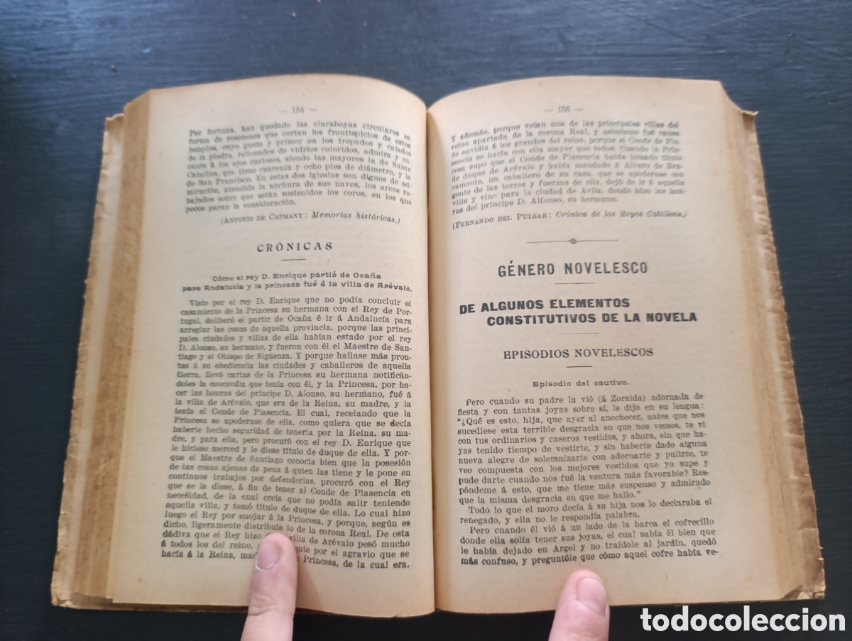 Libros antiguos: Colecci&oacute;n de Trozos EN PROSA Y VERSO. S&aacute;nchez Rueda - Foto 3