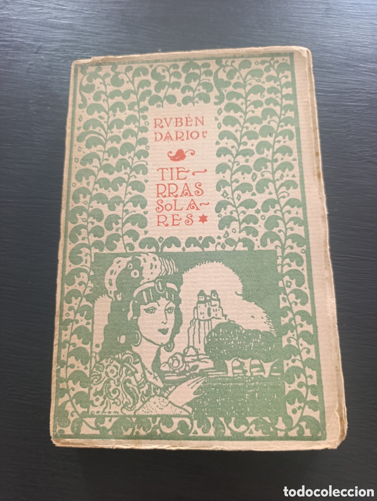 Libros antiguos: TIERRAS SOLARES POR RUB&Eacute;N DAR&Iacute;O ILUSTRACIONES DE ENRIQUE OCHOA