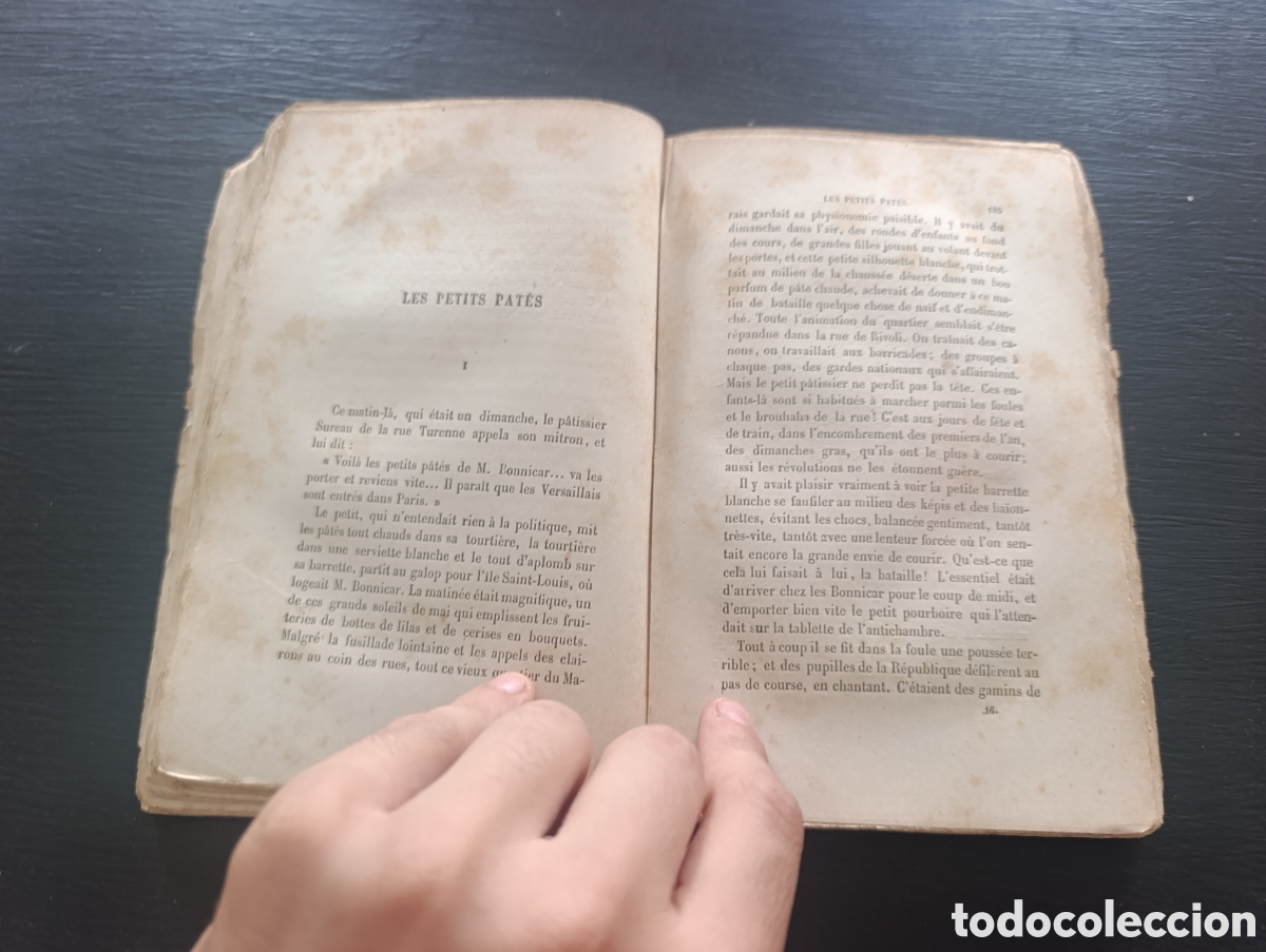 Libros antiguos: ALPHONSE DAUDET CONTES DU LUNDI. 1880 - Foto 6