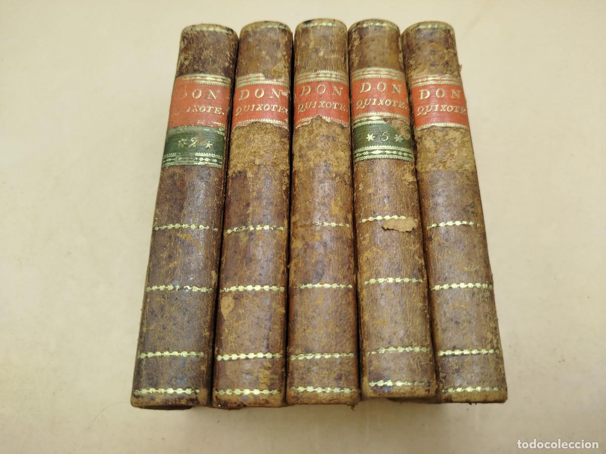 Libros antiguos: EL INGENIOSO HIDALGO DON QUIJOTE DE LA MANCHA CERVANTES SIERRA I MARTI 1808-14
