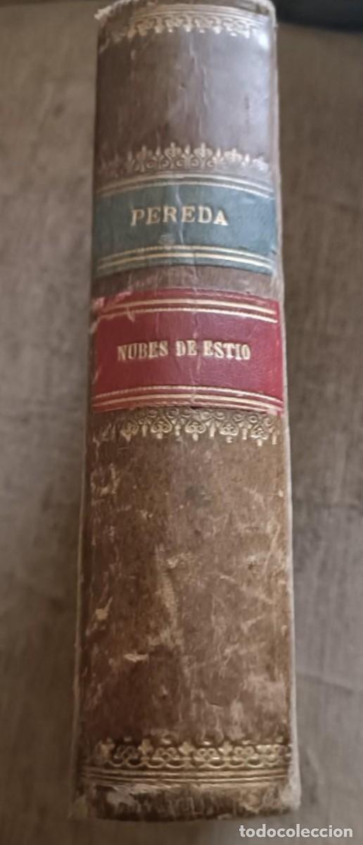 Libros antiguos: Nubes de Est&iacute;o.Pereda