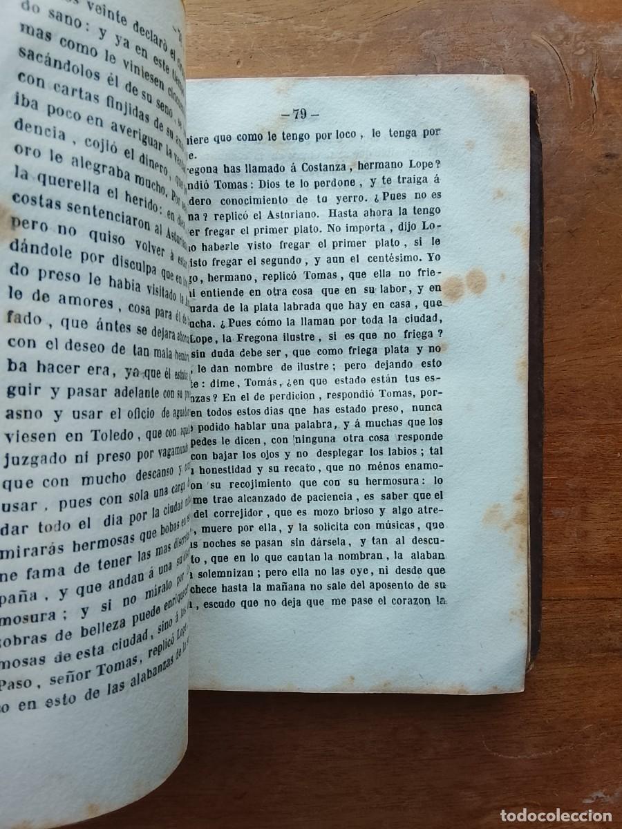 Libros antiguos: Novelas ejemplares, Cervantes. 1842 - Foto 4
