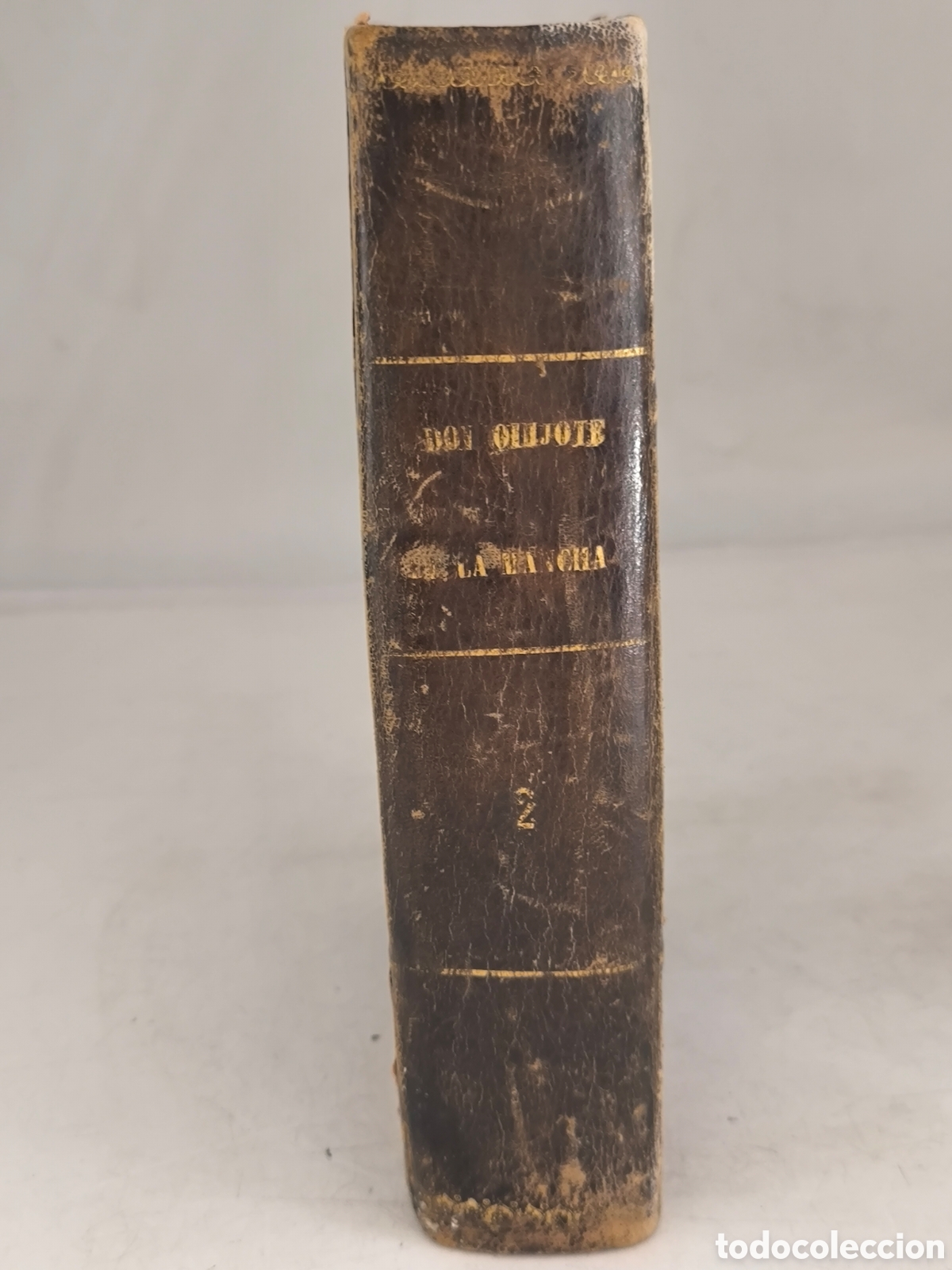 Libros antiguos: Don Quijote de la Mancha tomo II. Miguel de Cervantes . 1868 c
