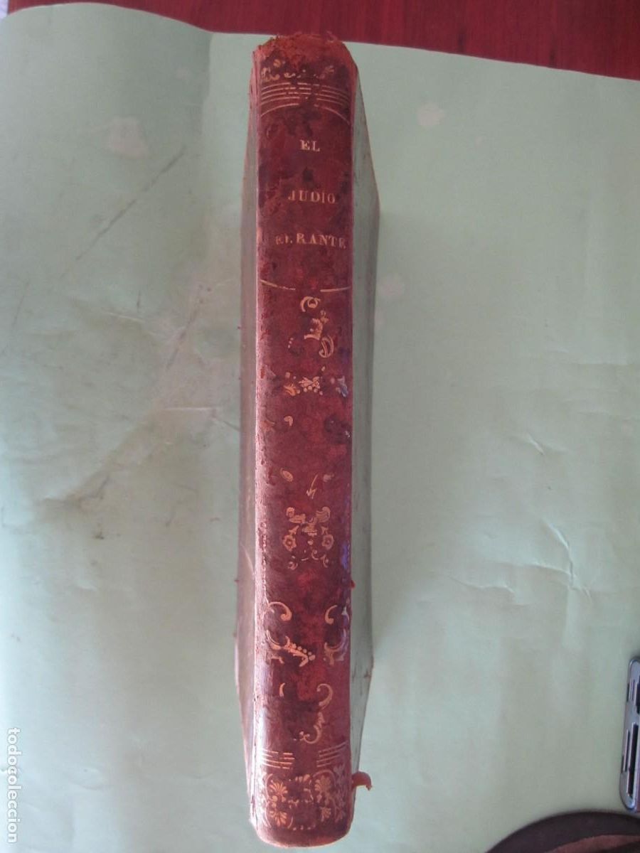 Libros antiguos: EL VERDADERO JUDIO ERRANTE EDGARDO QUINET 1862 BARCELONA