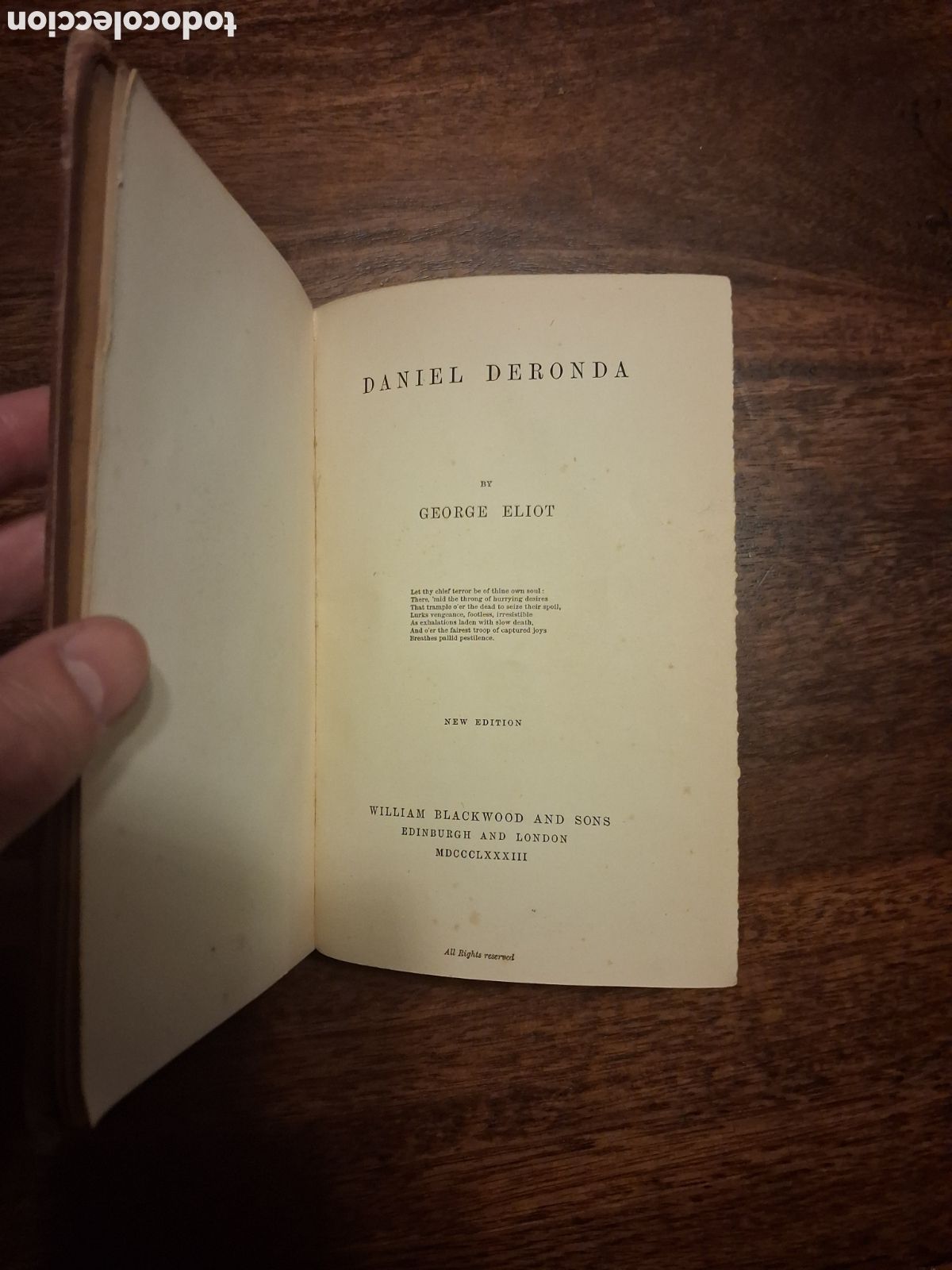 Libros antiguos: Daniel Deronda, George Eliot - Foto 5