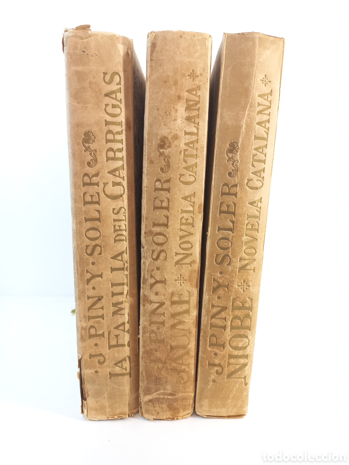 Libros antiguos: Trilog&iacute;a La familia dels Garrigas. Kdkdkdk