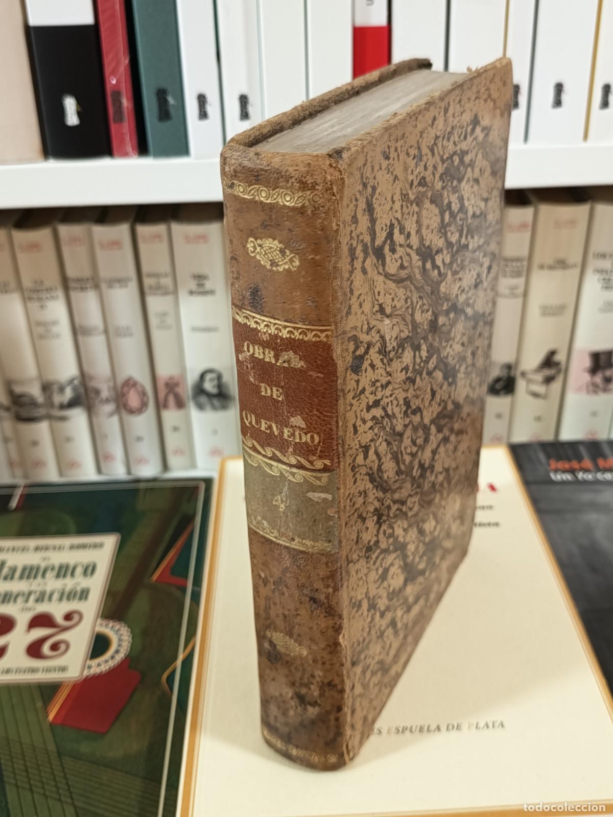 Libros antiguos: 1790 -FRANCISCO DE QUEVEDO. Obras. Tomo IV: Introducci&oacute;n a la vida devota - ANTONIO DE SANCHA