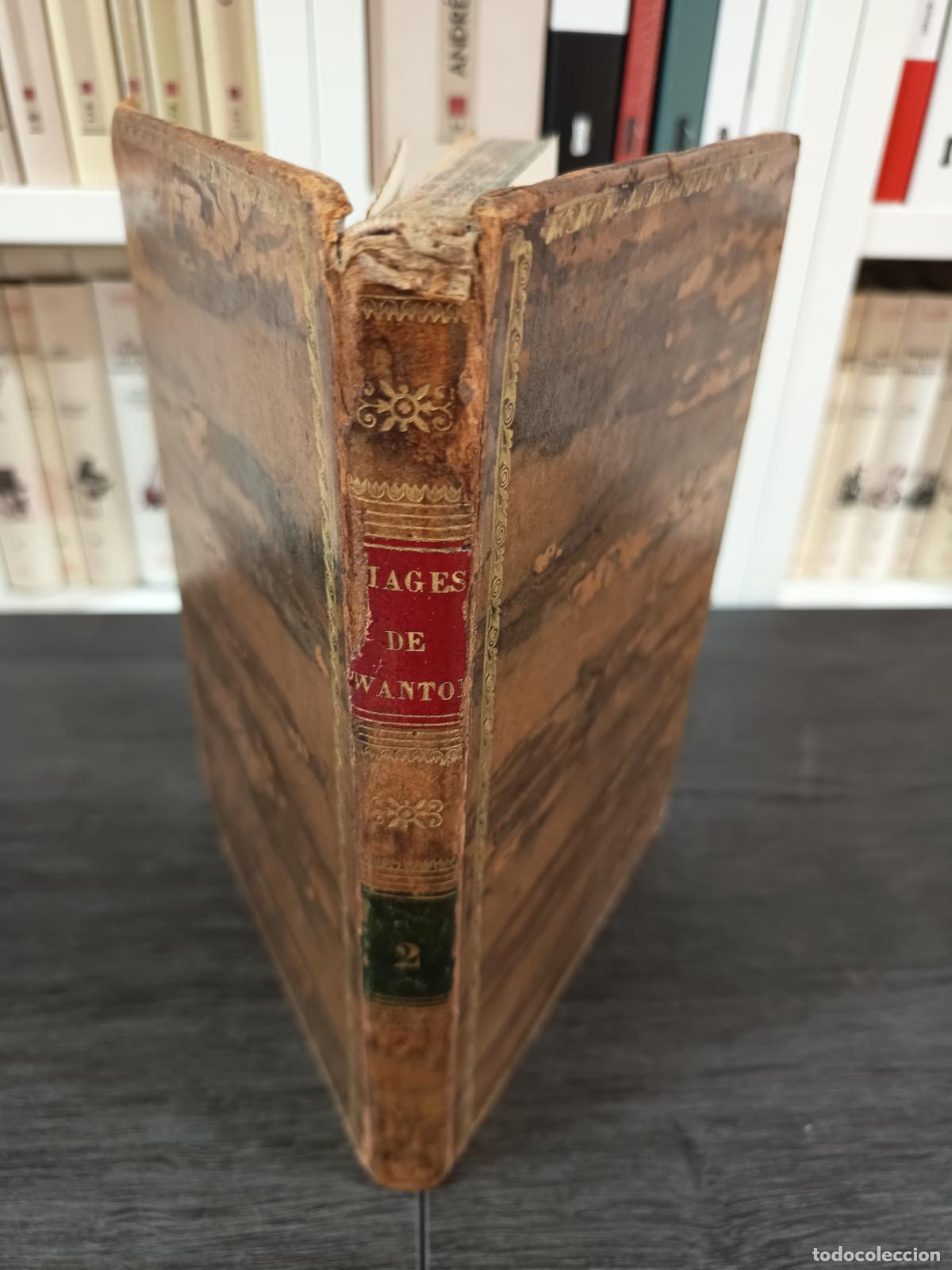 Libros antiguos: 1781 - VIAJES DE ENRIQUE WANTON A LAS TIERRAS INCOGNITAS AUSTRALES Y AL PA&Iacute;S DE LAS MONAS - Tomo II
