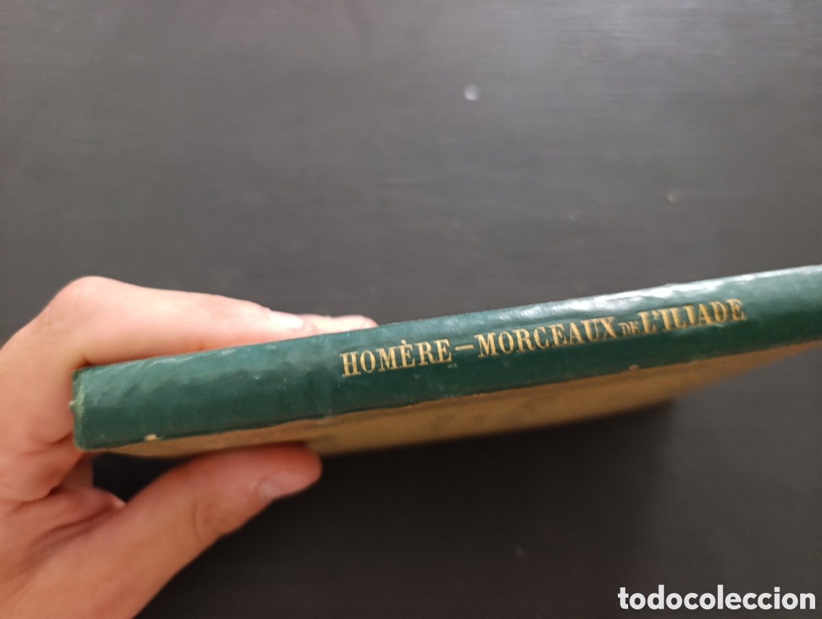 Libros antiguos: HOM&Egrave;RE MORCEAUX CHOISIS DE LILIADE - Foto 8