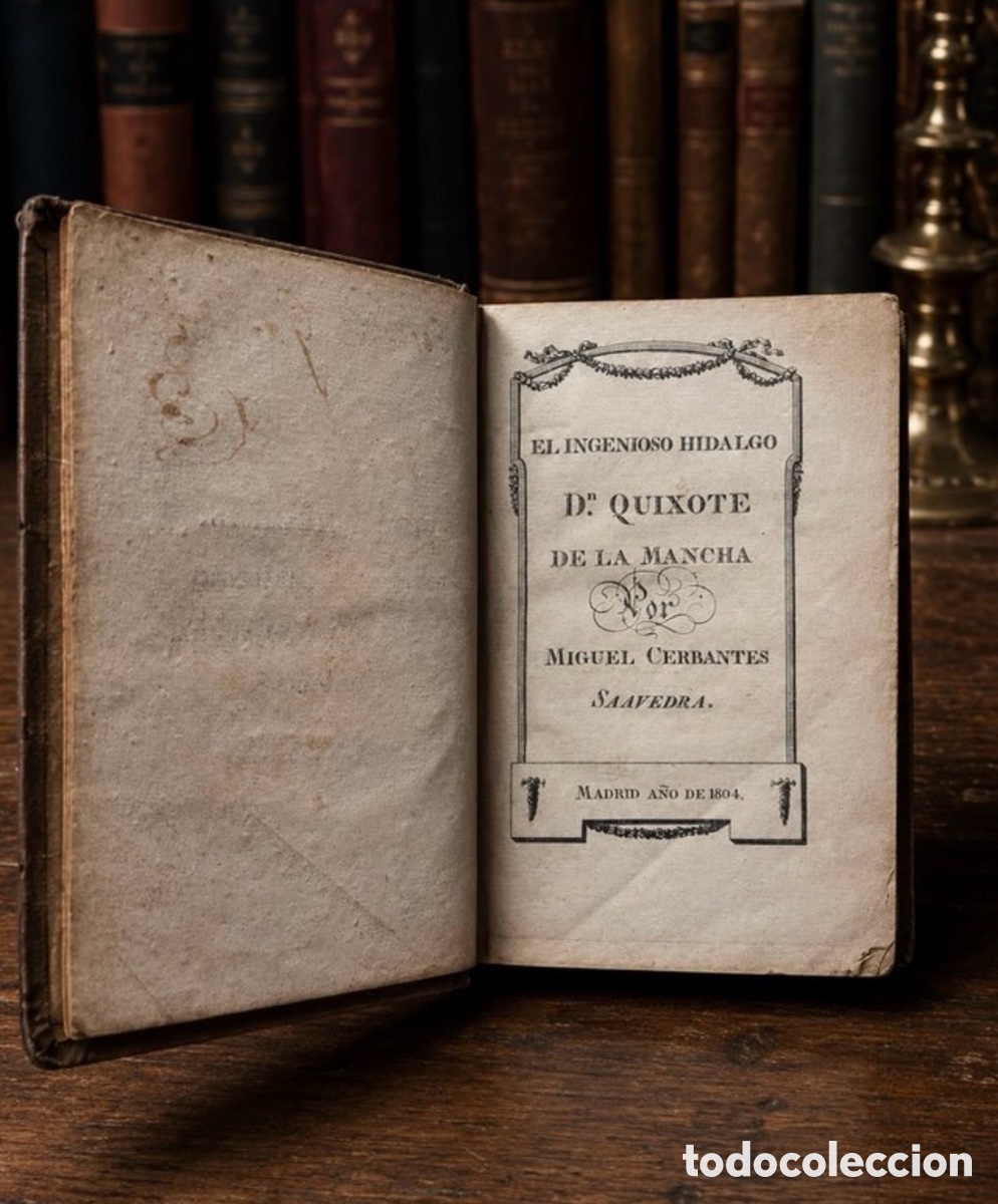 Libros antiguos: Don Quijote de la Mancha 1804 Tomo III Cervantes
