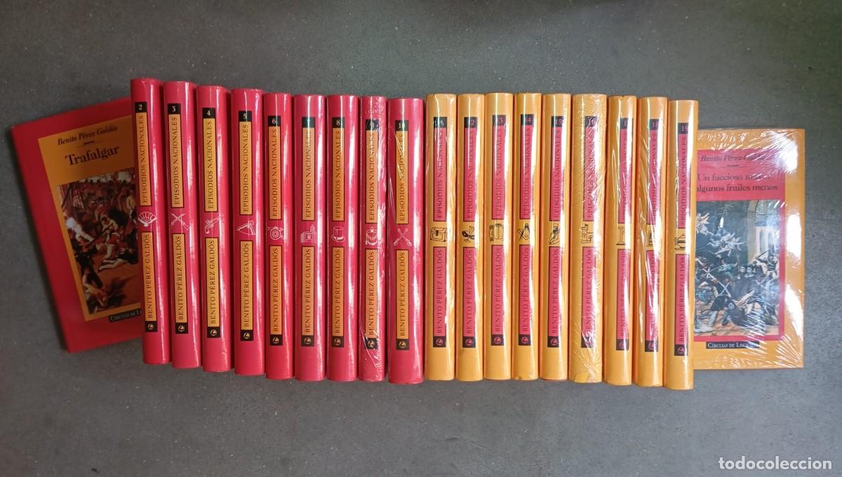 Libros antiguos: Episodios nacionales. Benito P&eacute;rez Gald&oacute;s circulo de lectores, 1996-20 tomos, completa