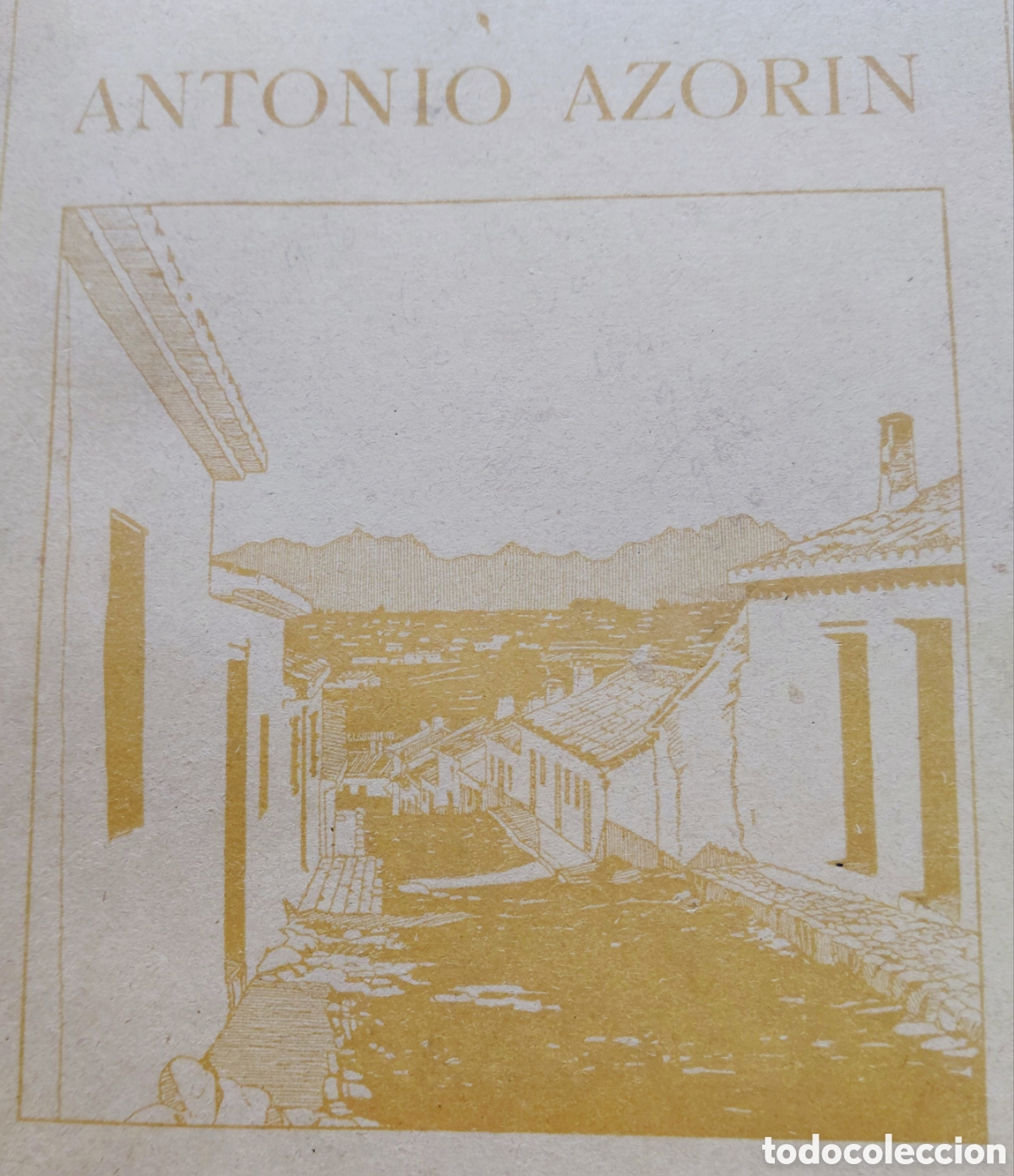 Libros antiguos: Antonio Azor&iacute;n. Peque&ntilde;o libro en el que se habla de la vida de este peregrino se&ntilde;or. Azor&iacute;n.