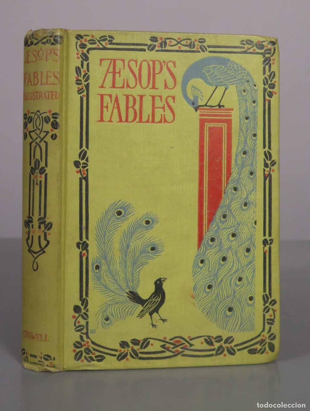 Libros antiguos: The Fables of Aesop - Sir Roger L&acute;Estrange, Samuel Croxall - J. Walker McSpadden - Thomas Y. Crowell