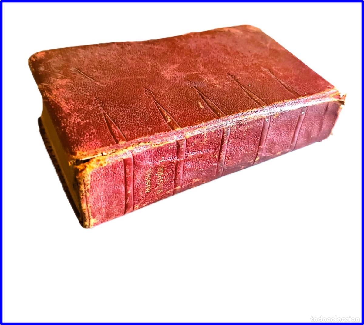 Libros antiguos: 1944. Misal Vesperal de 1655 p&aacute;ginas